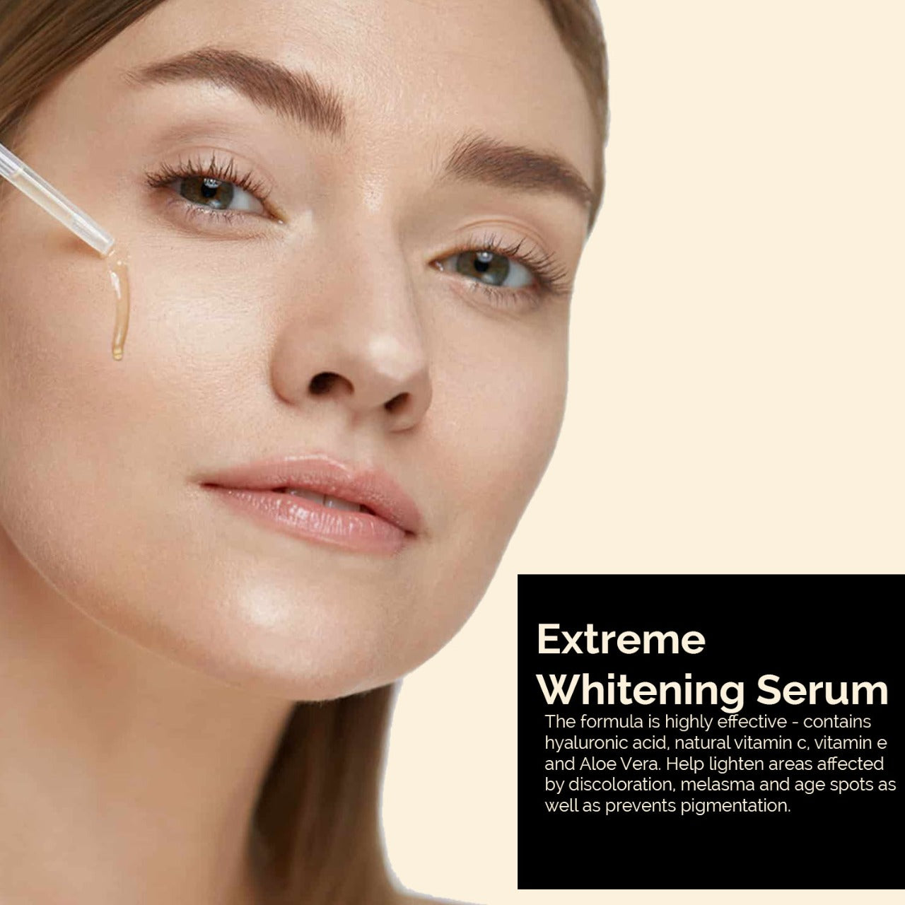 Extreme Whitening Serum Kojic Acid Lightening Serum - Visibly Brightens Skin, Reduces Dark Spots, and Improves Texture Ammuri Skincare