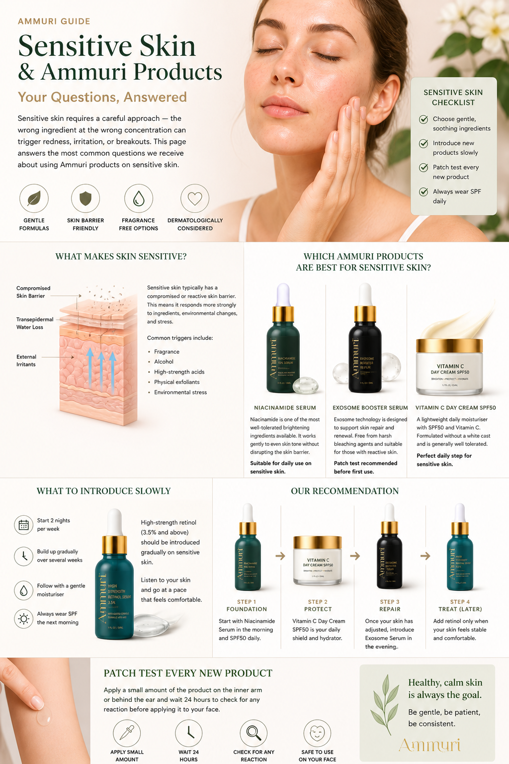 Is Ammuri Skincare Suitable for Sensitive Skin?