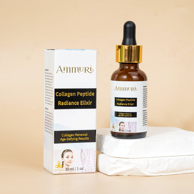Ammuri Anti Aging Collagen Serum - Youthful Skin Revitalization with Matrixyl 3000, Hyaluronic Acid, and Vitamin E Ammuri Skincare