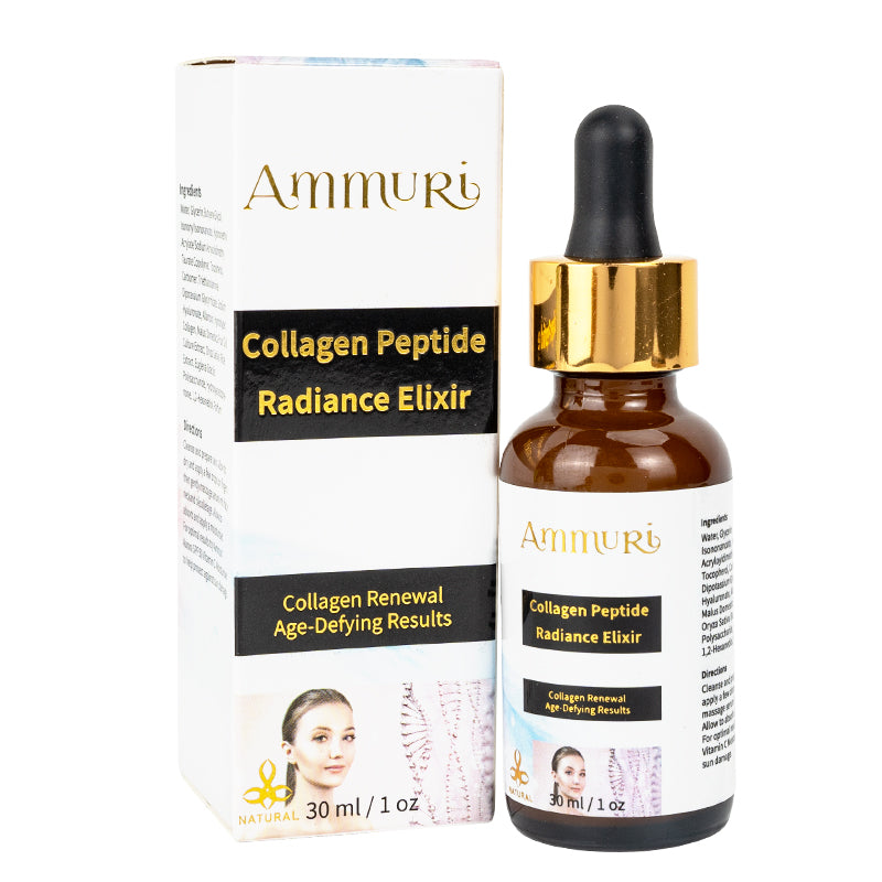 Ammuri Anti Aging Collagen Serum - Youthful Skin Revitalization with Matrixyl 3000, Hyaluronic Acid, and Vitamin E Ammuri Skincare