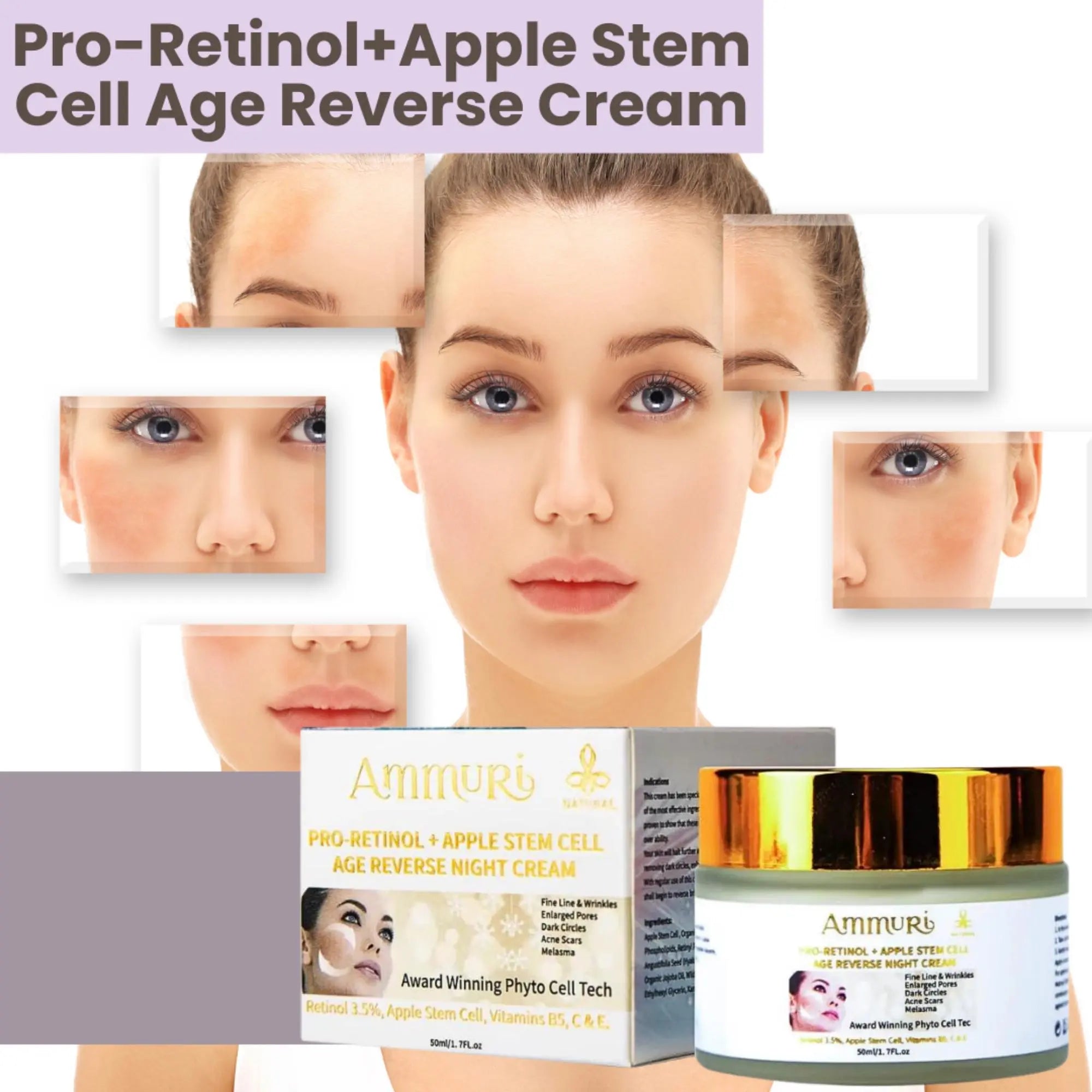 Advanced Rejuvenate Anti-Aging Package - Ultimate Skincare Solution for Youthful, Radiant Skin Ammuri Skincare