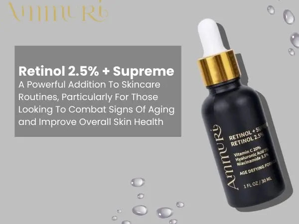 Ammuri 2.5% Retinol Serum - Gentle Anti-Aging Treatment Ammuri Skincare