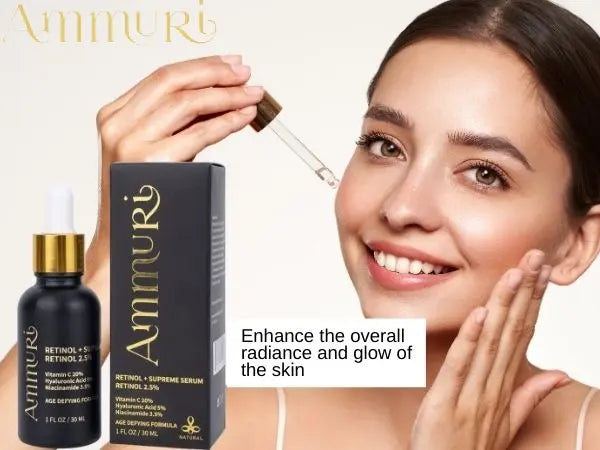 Ammuri 2.5% Retinol Serum - Gentle Anti-Aging Treatment Ammuri Skincare