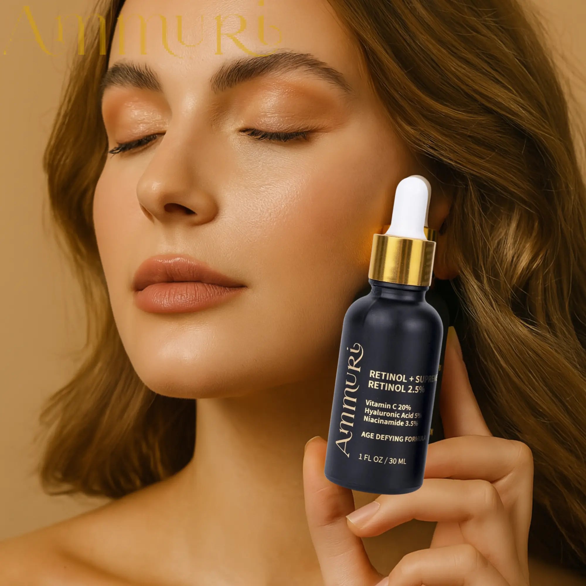 Ammuri 2.5% Retinol Serum - Gentle Anti-Aging Treatment Ammuri Skincare