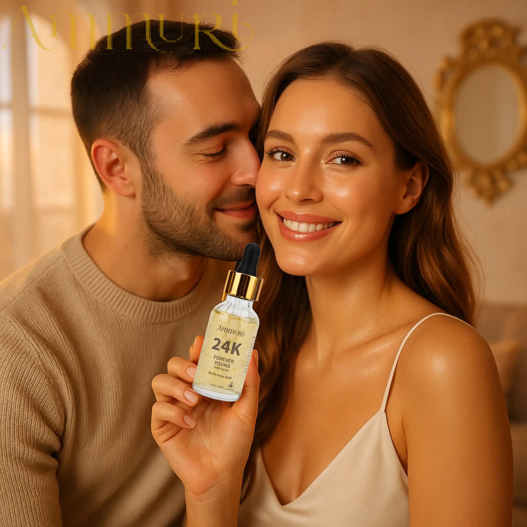 Ammuri 24K Gold Face Serum Anti-Ageing Collagen Booster – Better Than Charlotte Tilbury! Ammuri Skincare