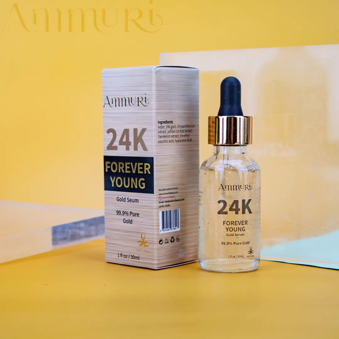 Ammuri 24k Gold Face Serum for Radiant Skin Ammuri Skincare