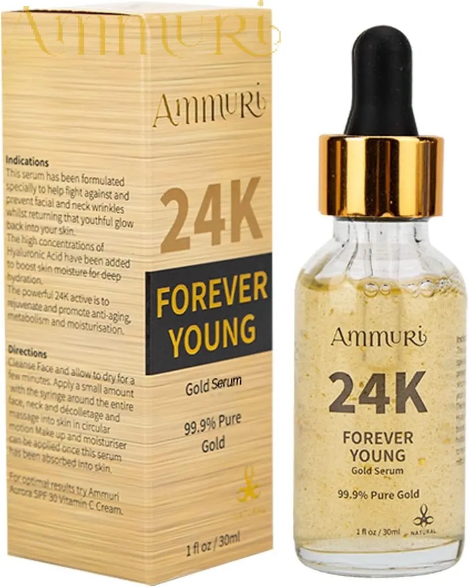 Ammuri 24k Gold Face Serum for Radiant Skin Ammuri Skincare