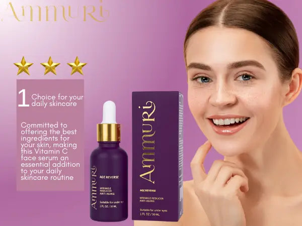 Ammuri Age Reverse Serum with Peptide & Matrixyl 3000 Ammuri Skincare