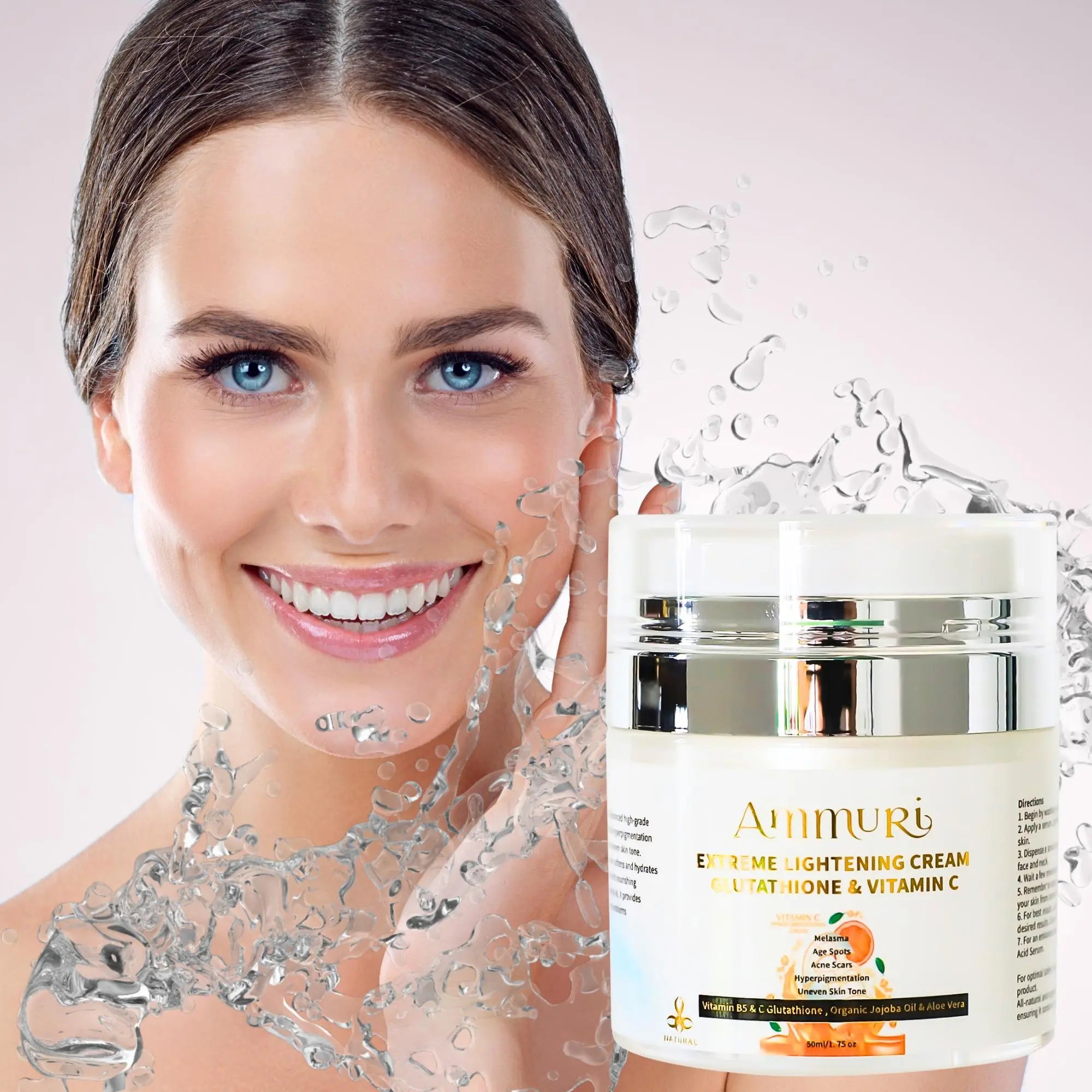 Ammuri Anti-Aging Retinol Serum & SPF 50 Vitamin C Moisturizer Set for Radiant Skin - Ammuri Skincare