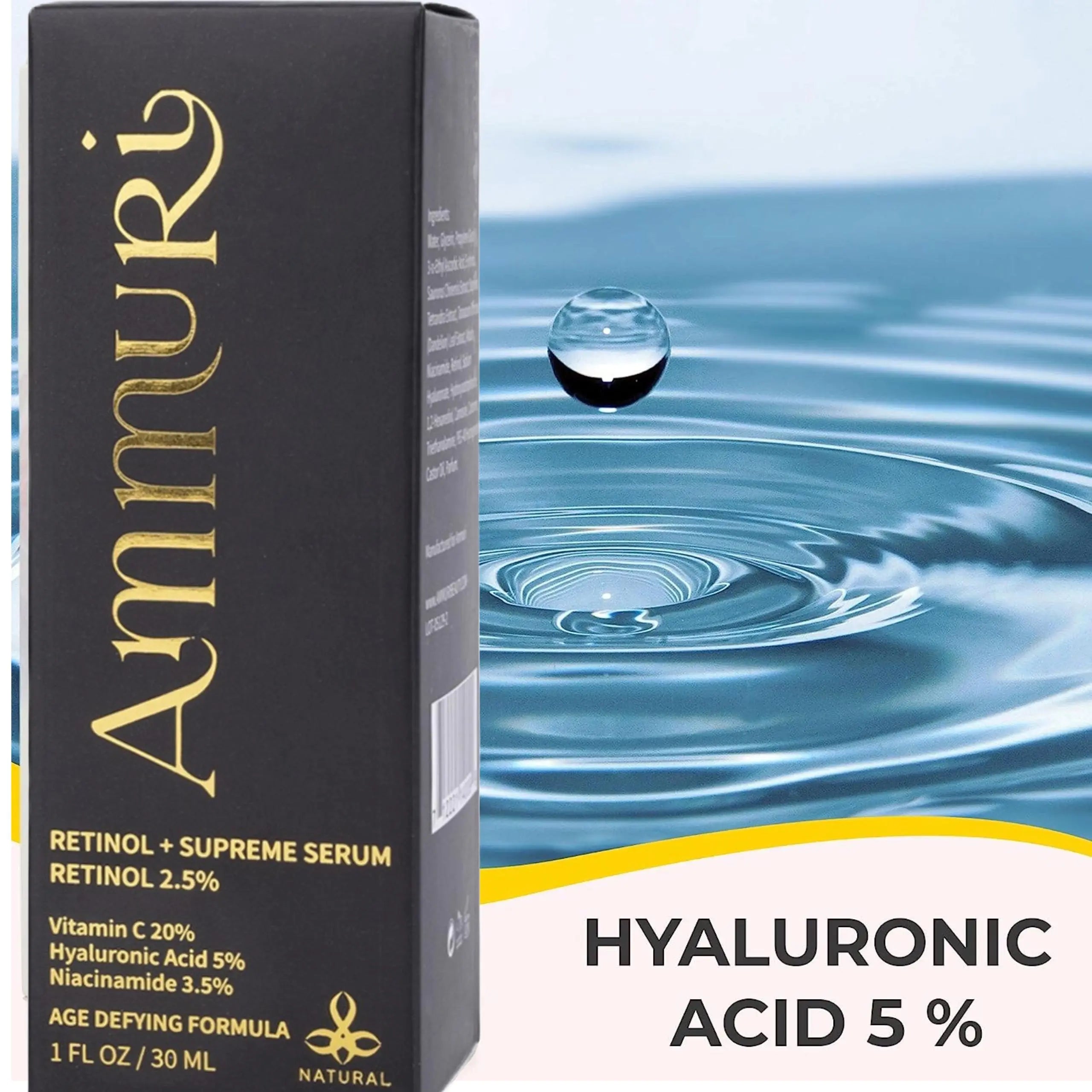 Ammuri Anti Aging Retinol Supreme Serum - Age-Defying Formula Ammuri Skincare