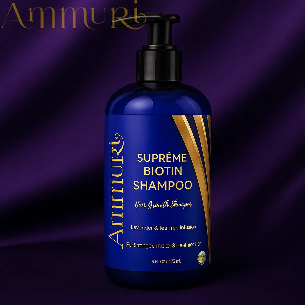 Ammuri Biotin DHT Blocker Shampoo Sulfate-Free Hair Loss Treatment Ammuri Skincare