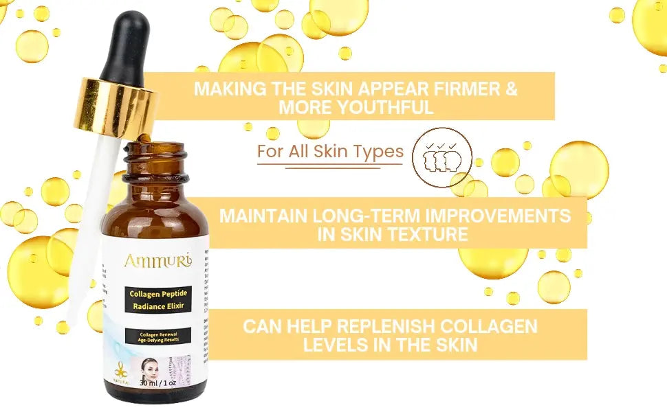 Ammuri Collagen Peptide Serum Youthful Radiance Skin Enhancer Ammuri Skincare