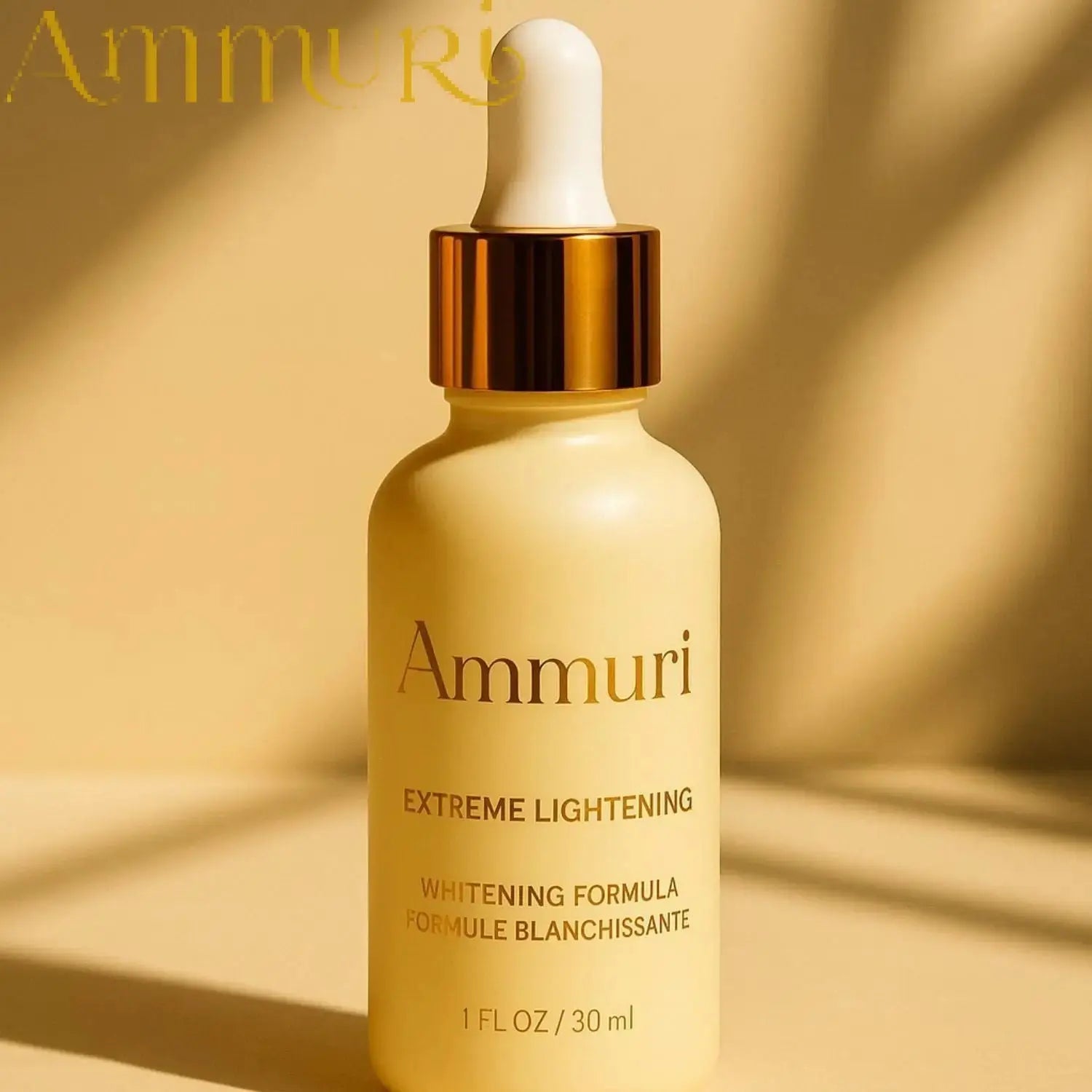 Ammuri Premium Whitening Serum 30ml – Kojic Acid + Tranexamic Acid | Dark Spot & Pigmentation Corrector Ammuri Skincare