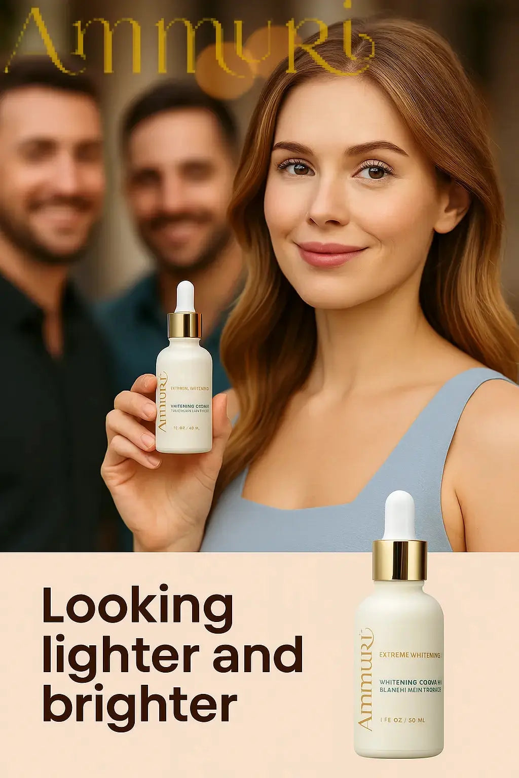 Ammuri Premium Whitening Serum 30ml – Kojic Acid + Tranexamic Acid | Dark Spot & Pigmentation Corrector Ammuri Skincare