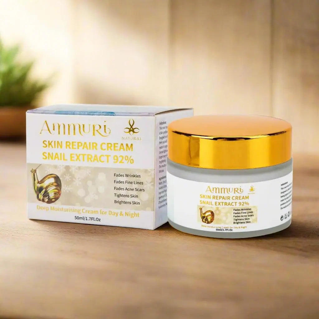 Ammuri Intensely Concentrated Snail Extract Day and Night Cream - Skin Transformation Unveiled Ammuri Skincare