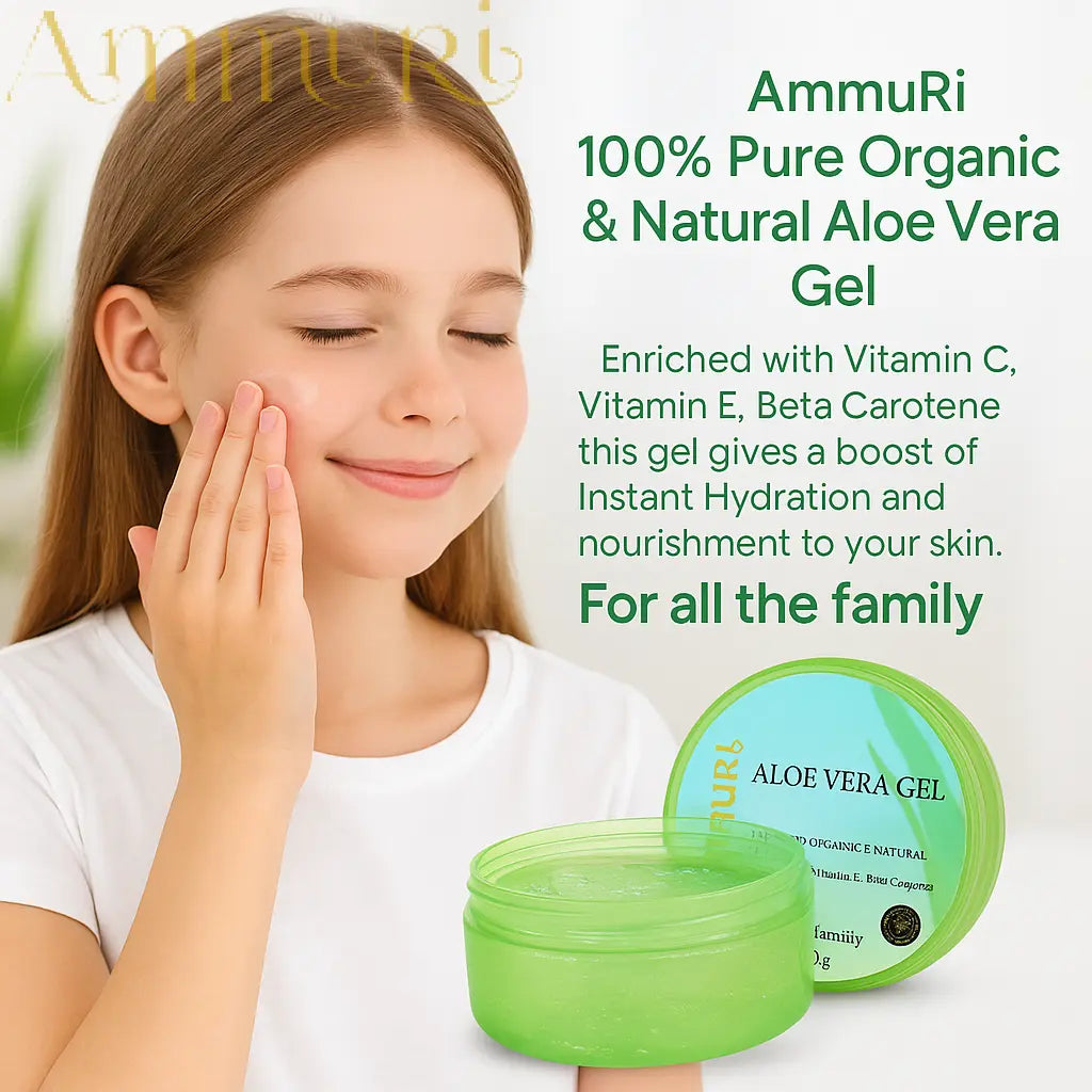 Ammuri Organic Aloe Vera Gel for Psoriasis - 300g Ammuri Skincare