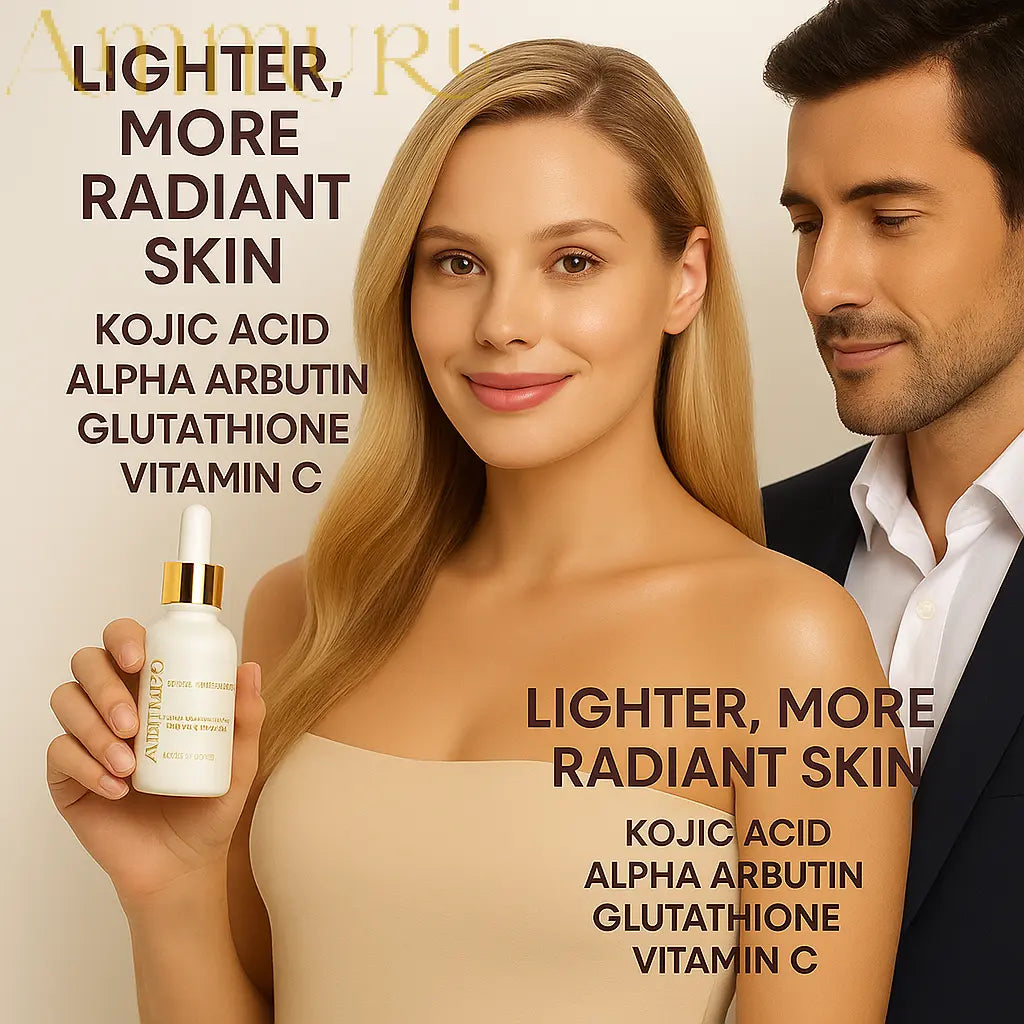 Ammuri Premium Whitening Serum 30ml – Kojic Acid + Tranexamic Acid | Dark Spot & Pigmentation Corrector Ammuri Skincare