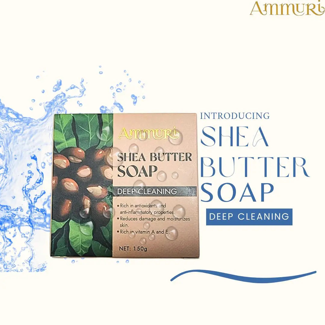 Ammuri Shea Butter Luxury Bar Soap: Soften, Soothe, and Pamper Your Skin Daily - Ammuri Skincare