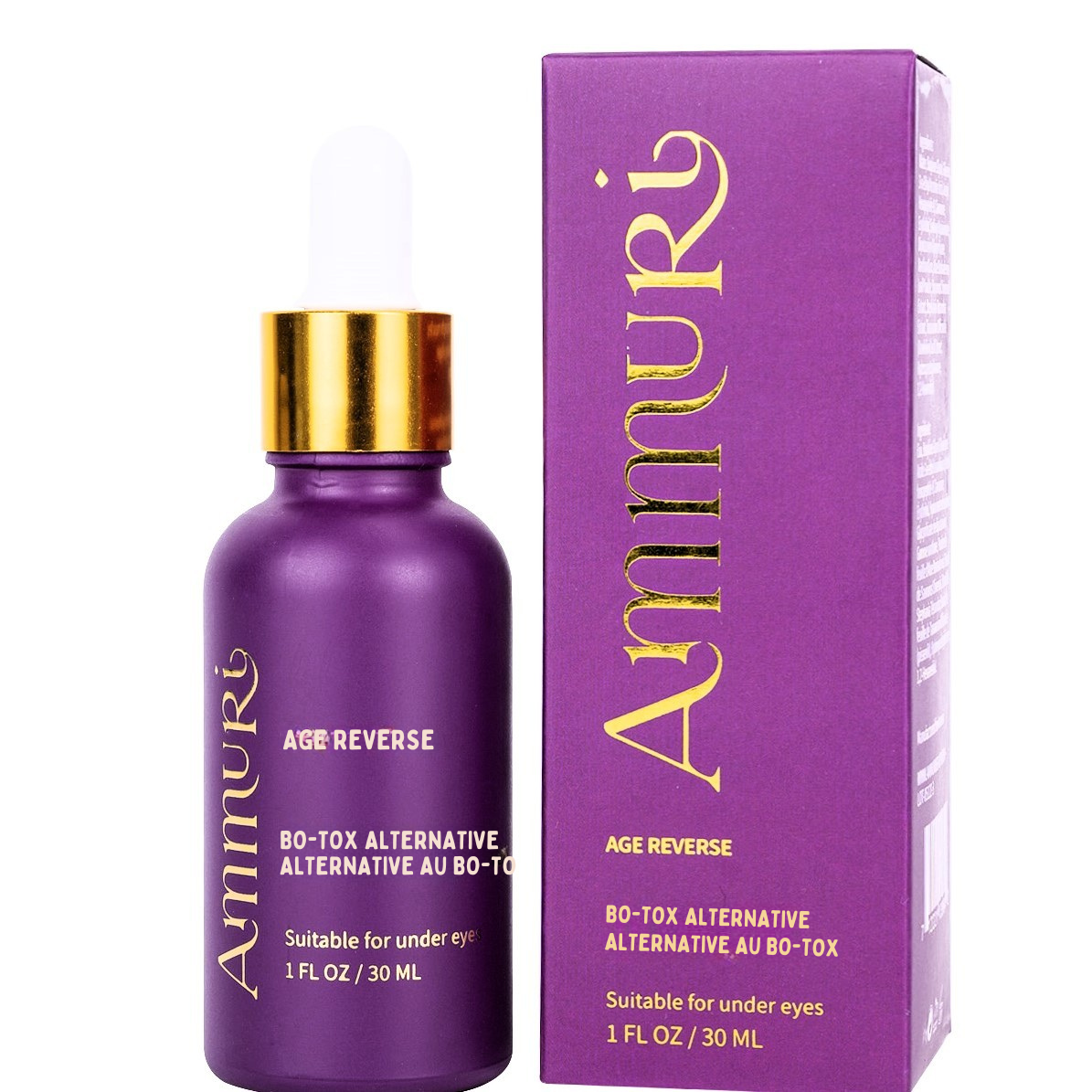 Ammuri Age Reverse Serum 30ml | Anti Aging Wrinkle Firming Under Eye Face Ammuri Skincare