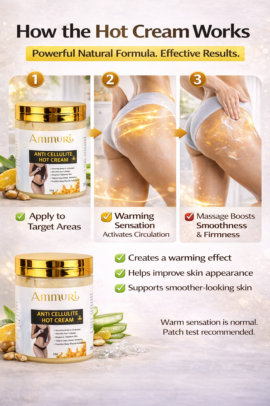 Ammuri Natural Firming Hot Cream - Anti-Cellulite Ammuri Skincare