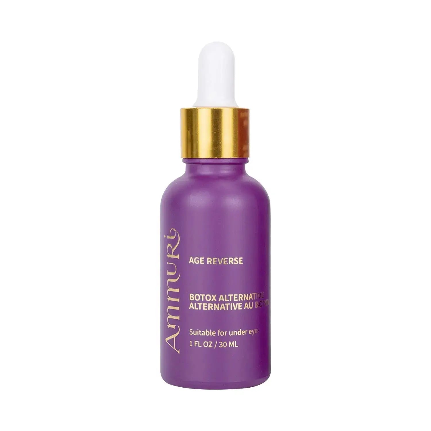 Ammuri Age Reverse Advanced Anti-Ageing Serum - Botox Alternative, Anti-Wrinkle, Hydrating, Vegan, Made in the UK Ammuri Skincare