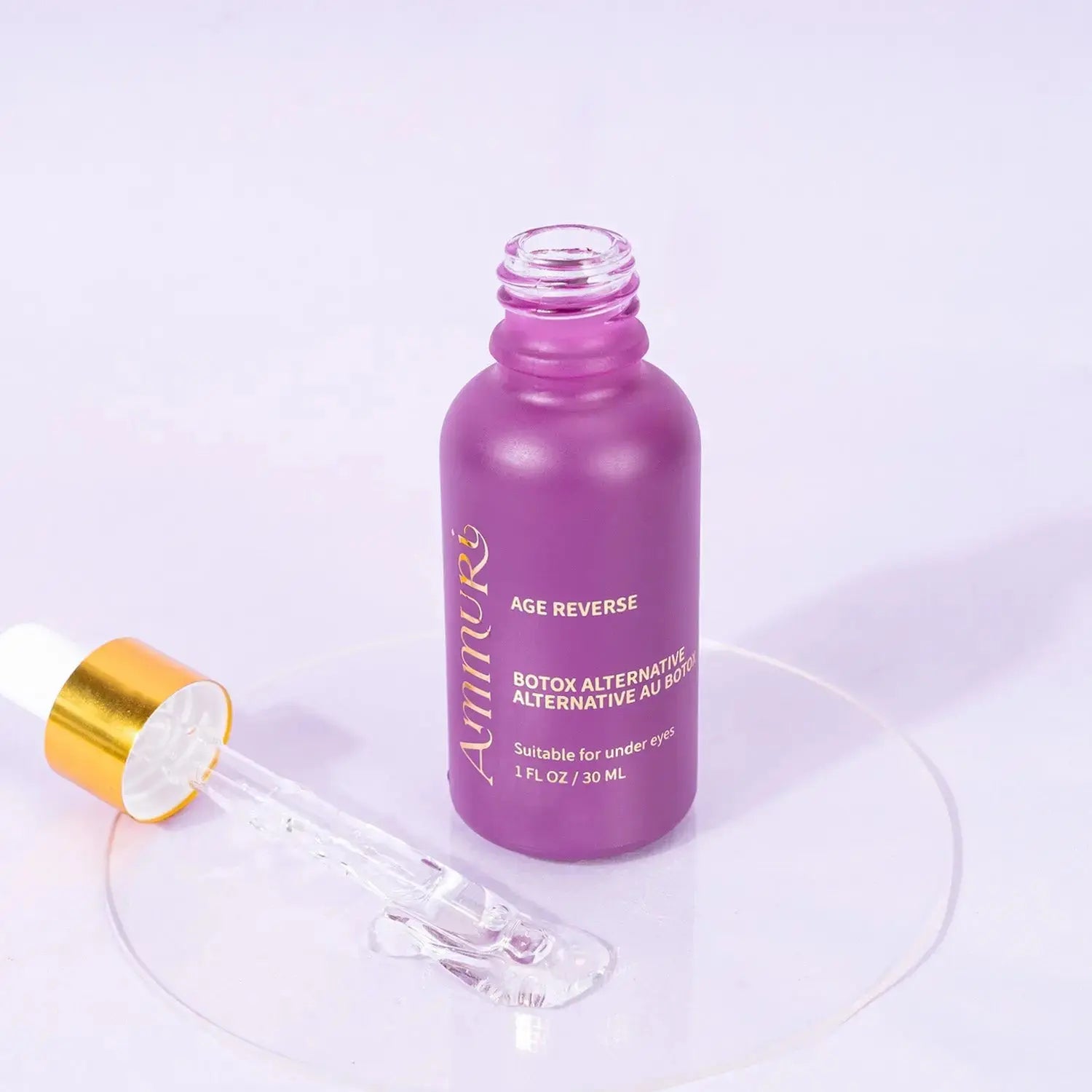 Ammuri Age Reverse Advanced Anti-Ageing Serum - Botox Alternative, Anti-Wrinkle, Hydrating, Vegan, Made in the UK Ammuri Skincare