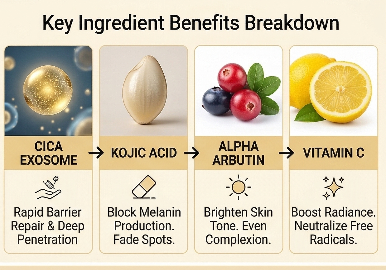 Ammuri Intense Brightening Exosome Hydro-Glow Cream - Dark Spot Corrector