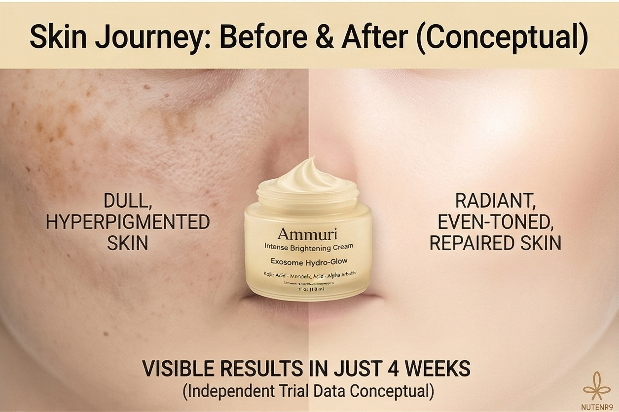 Ammuri Intense Brightening Exosome Hydro-Glow Cream - Dark Spot Corrector