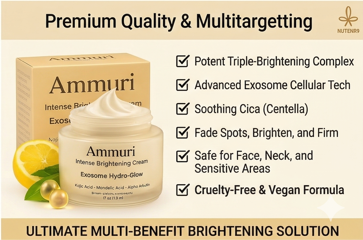 Ammuri Intense Brightening Exosome Hydro-Glow Cream - Dark Spot Corrector