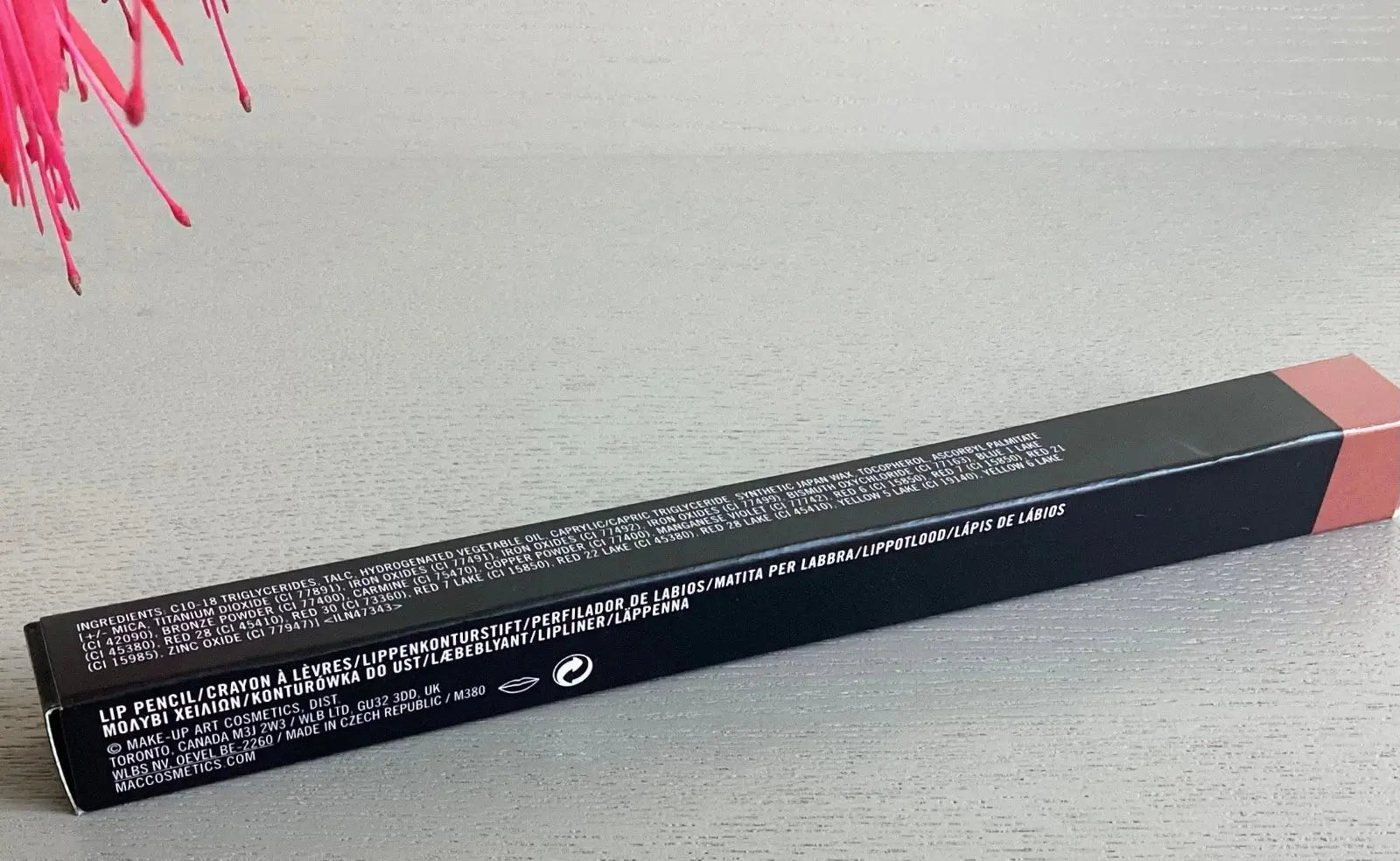 MAC Lip Pencil Whirl – Dirty Rose Shade | Full Size 1.45g – Brand New Ammuri Skincare