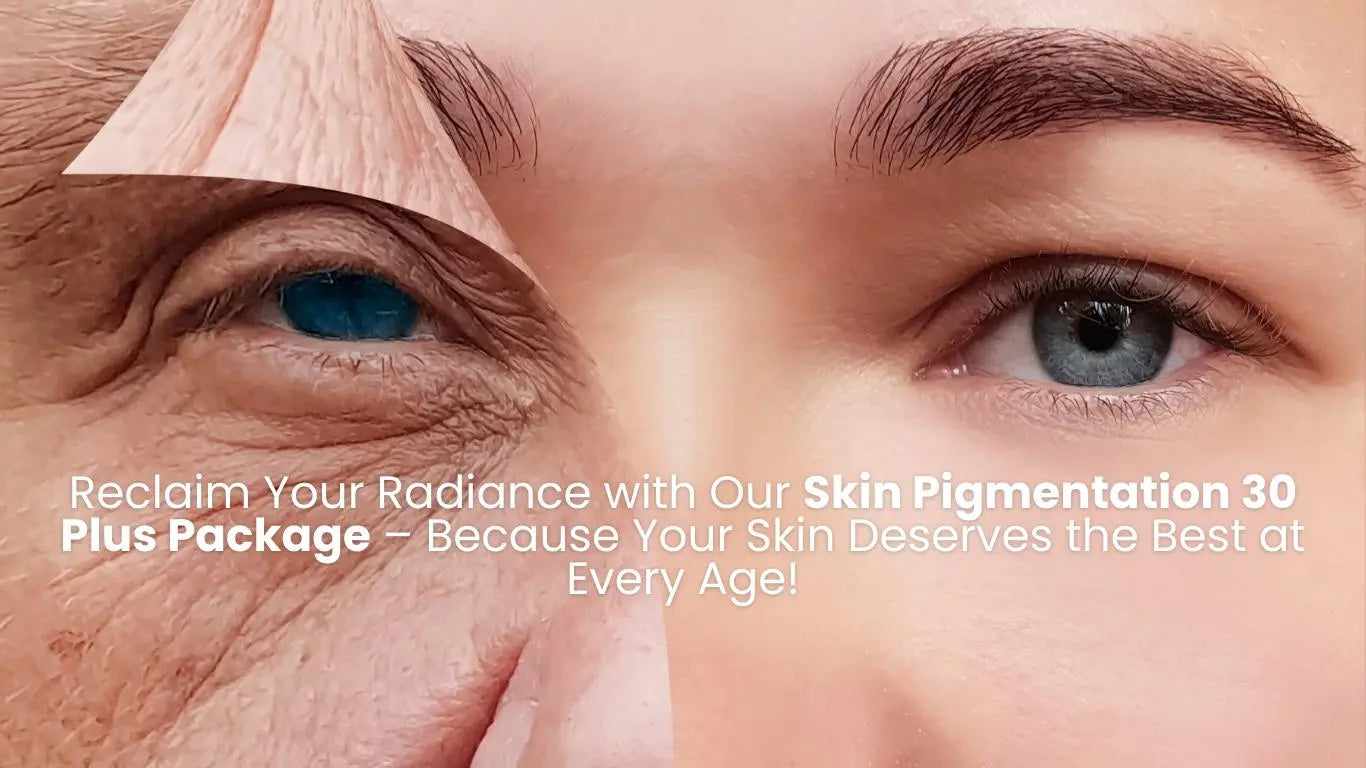 Revamp Skin Pigmentation 30 Plus Package - Comprehensive Anti-Aging and Brightening Skincare Set Ammuri Skincare