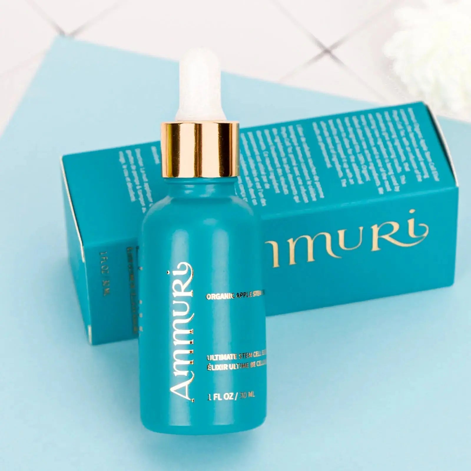 Revitalize Your Skin with Ammuri Retinol Serum 5% High Strength + Apple Stem Cell | Clinically Proven Anti-Ageing Magic | Wrinkle Reduction, Firming, and Hydration | Vegan, Cruelty-Free | Made in the UK - Ammuri Skincare