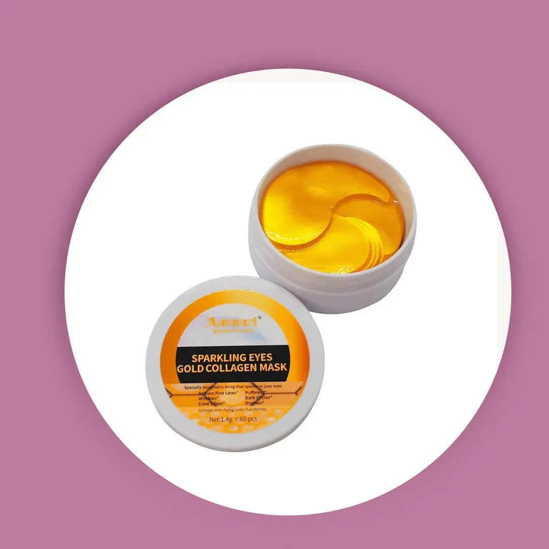 Sparkling Eyes 24k Gold Collagen Mask - Revive Your Radiance! - Ammuri Skincare