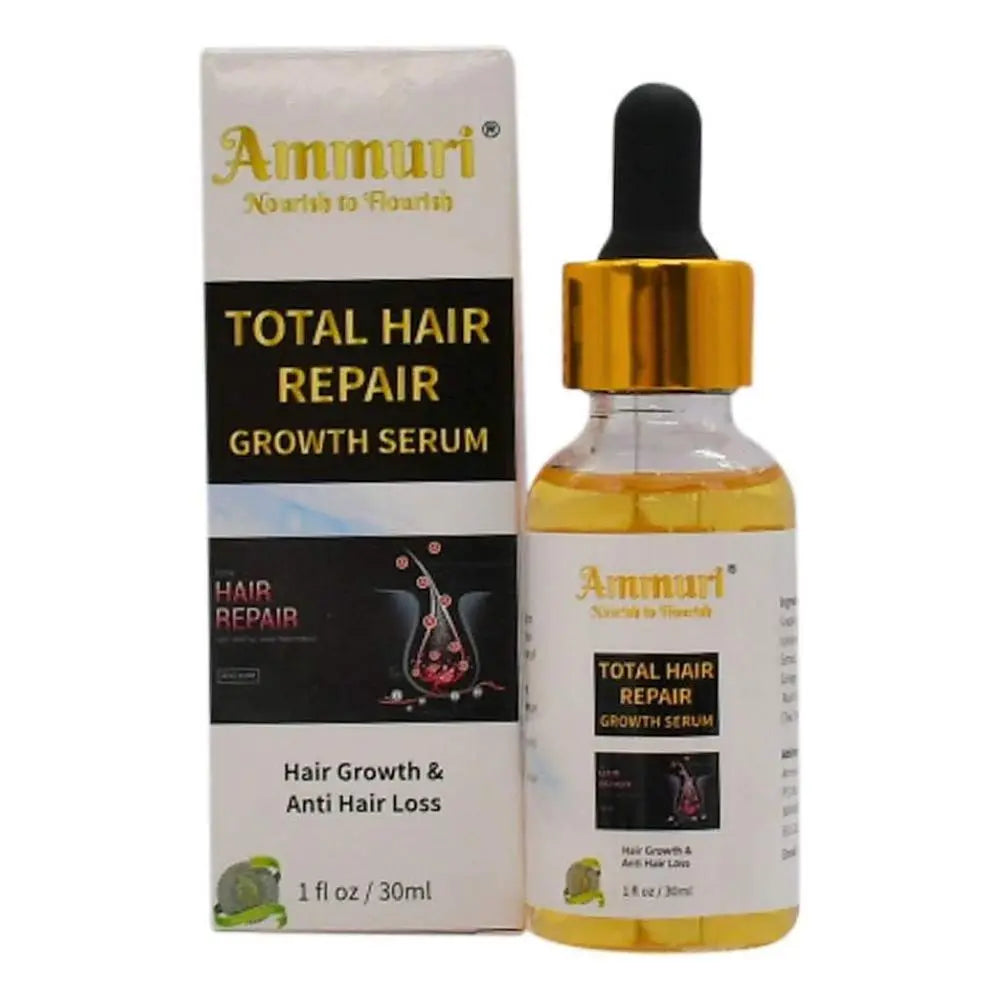 Total Hair Repair Growth Serum 100% Natural - Ammuri Skincare