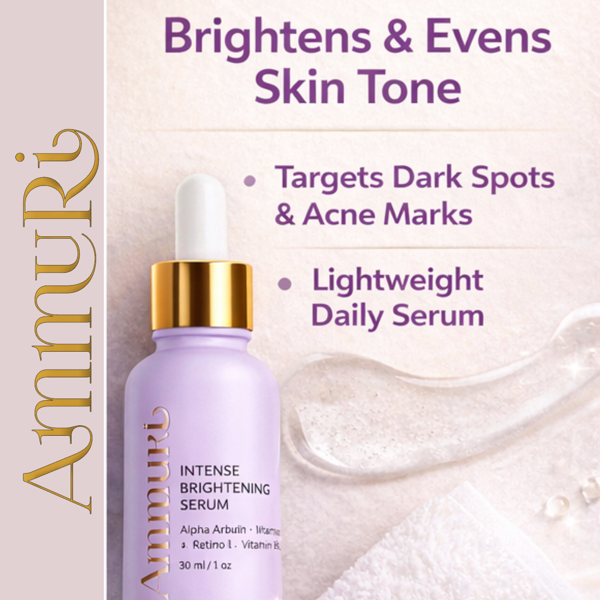 Ammuri Intense Skin Brightening Serum for Radiant Skin Ammuri Skincare