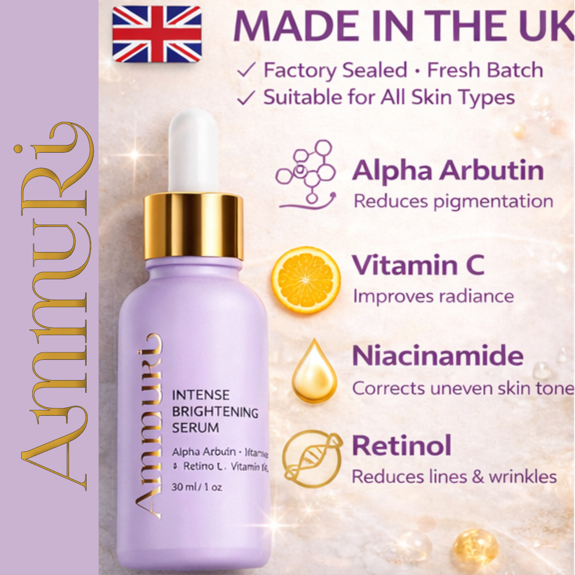Ammuri Intense Skin Brightening Serum for Radiant Skin Ammuri Skincare