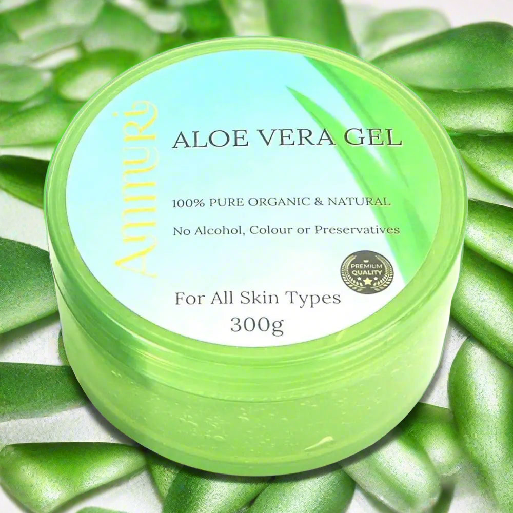 Ammuri Pure Aloe Vera Gel Natural Moisturizer Skin Psoriasis Treatment Ammuri Skincare