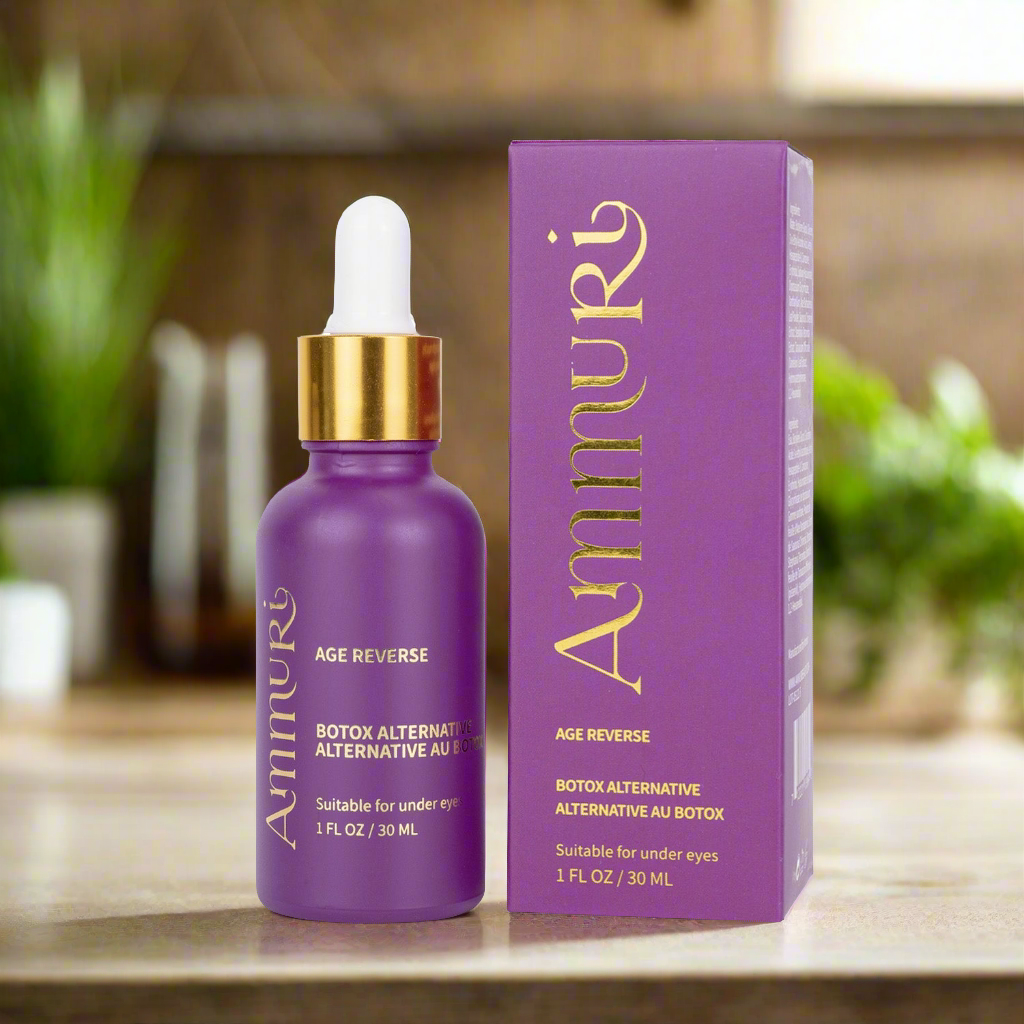 Ammuri Advanced Anti-Ageing Serum - Botox Alternative, Anti-Wrinkle, Hydrating, Vegan, Made in the UK Ammuri Skincare