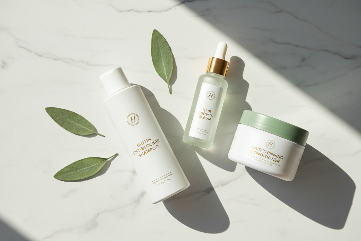 Hair Thinning Routine Bundle Hero