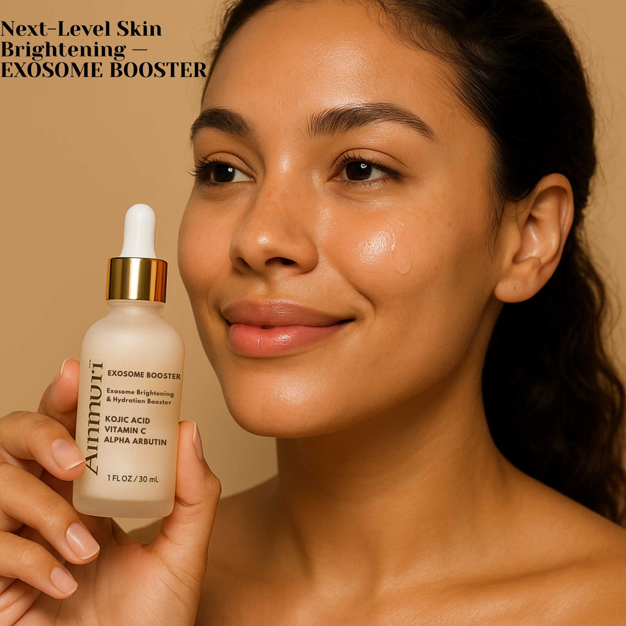 Ammuri Exosome Booster Serum - Brightening Face Serum with Kojic Acid 30ml Ammuri Skincare