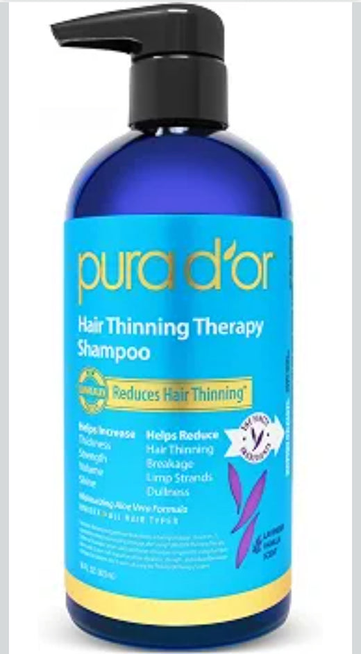 PURA D'OR Hair Thinning Therapy Shampoo 473ml