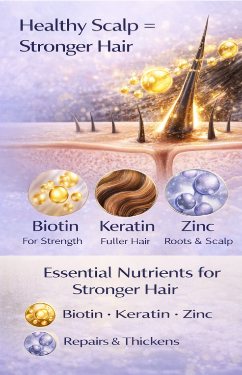 Ammuri Biotin DHT Blocker Shampoo - Sulfate-Free Hair Loss Treatment 473ml Ammuri Skincare