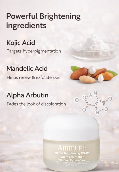 Ammuri Intense Brightening Exosome Hydro-Glow Cream - Dark Spot Corrector Ammuri Skincare