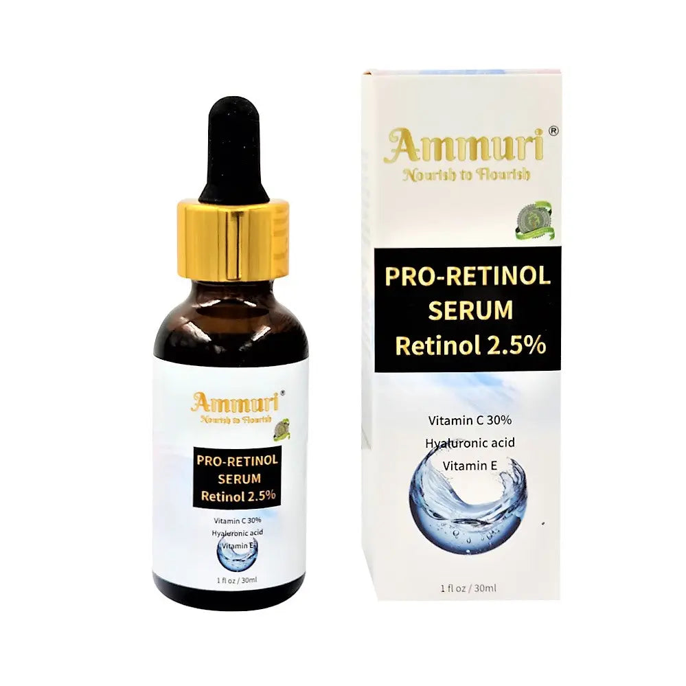 Retinol Serum Anti Age Vitamin C  Hyaluronic Acid Serum Retinol Serum Cream Anti Wrinkle Ammuri Skincare